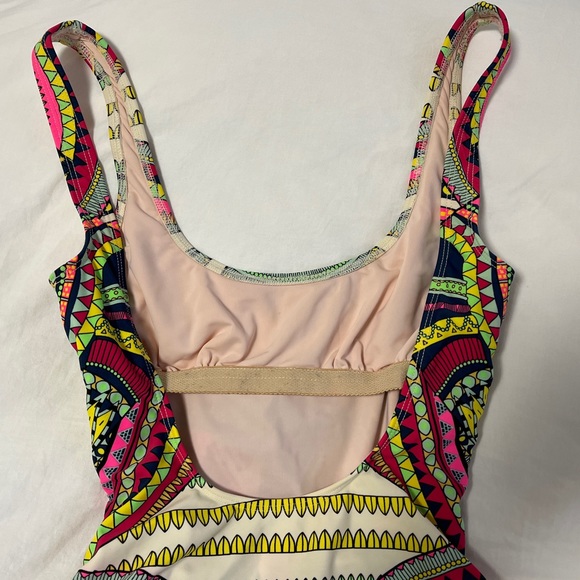 *RARE* Mara Hoffman Elephant Ganesh One Piece Swimsuit - Picture 5 of 7